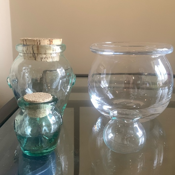 ✨Glassware bundle / art decor / flower vase✨ - Picture 2 of 6